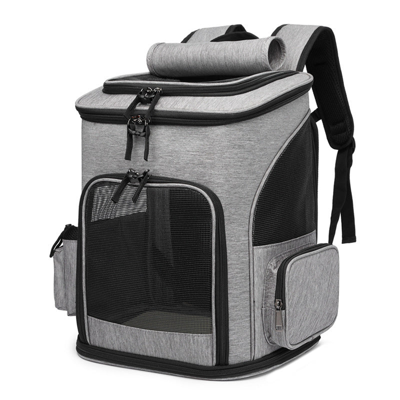 Sac de transport extensible pour animaux de compagnie, sac de transport pour chien grande capacité, sac à dos portable pour chat, sac pour chat pliable