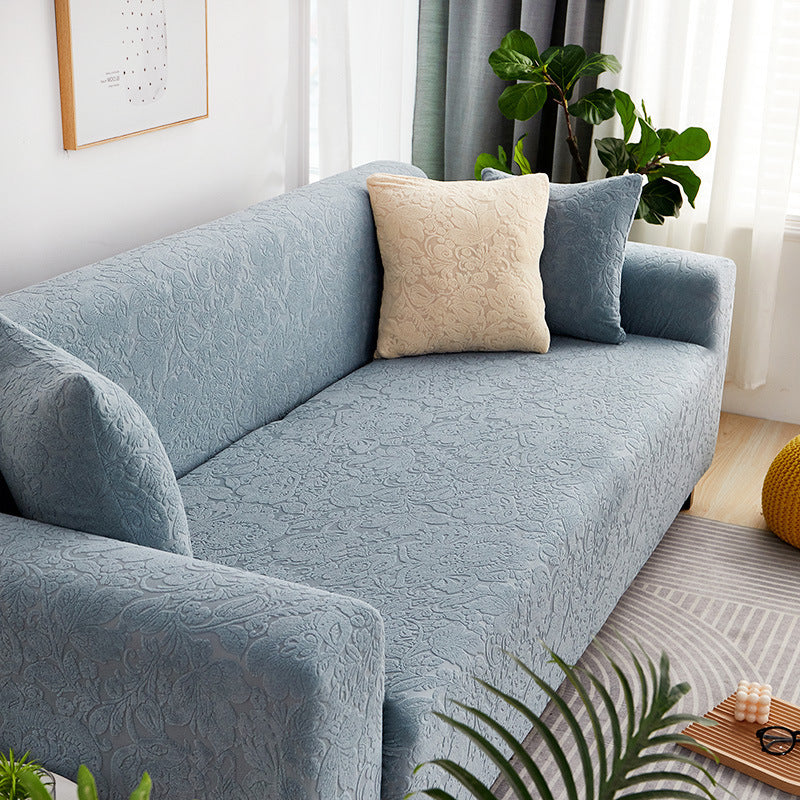 All-inclusive Universal Four Seasons Universal Sofa Cover Thick Solid Color