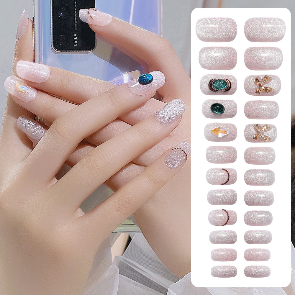 Faux Ongles à Coller Motif Mains