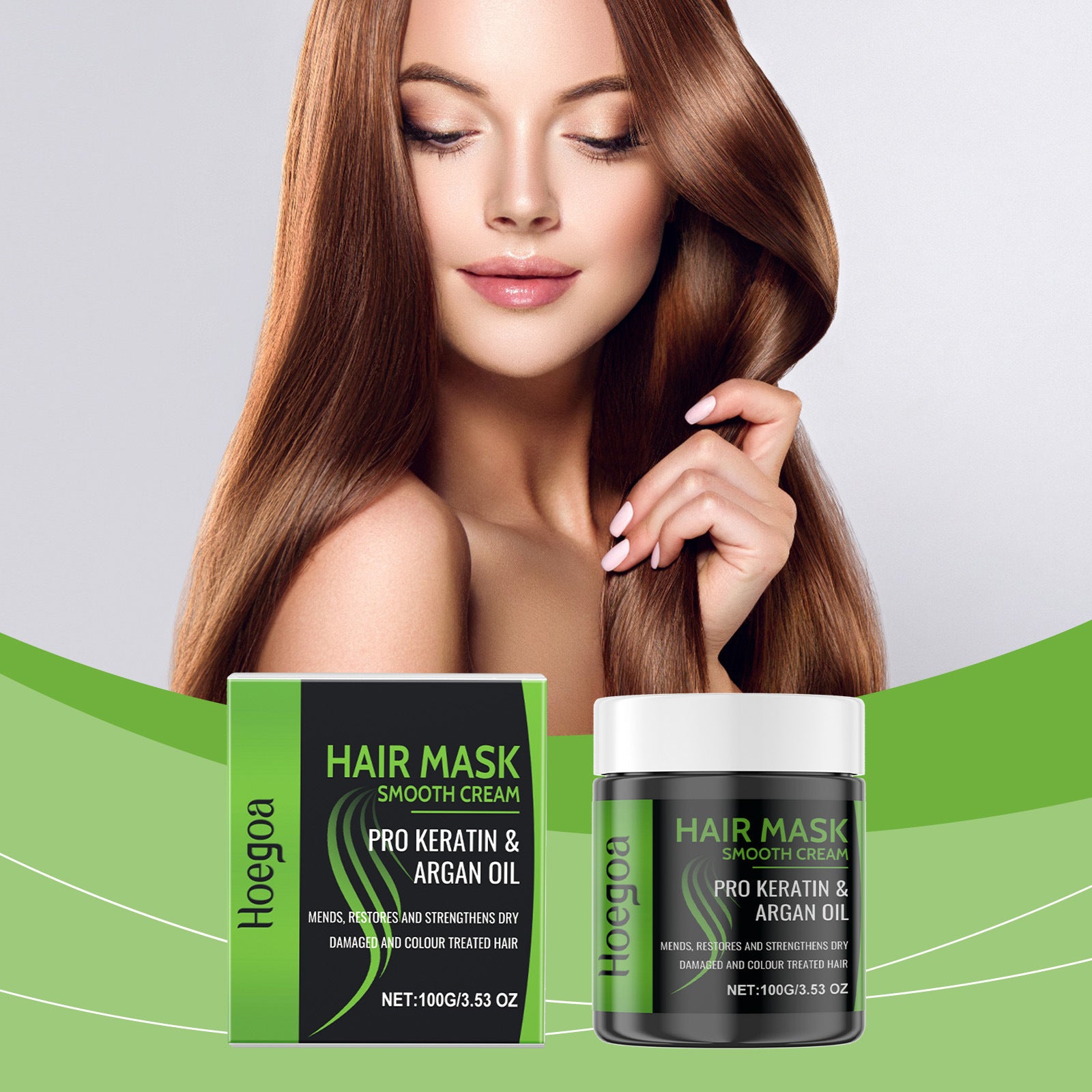 Masque Doux Nourrissant et Hydratant pour Cheveux
