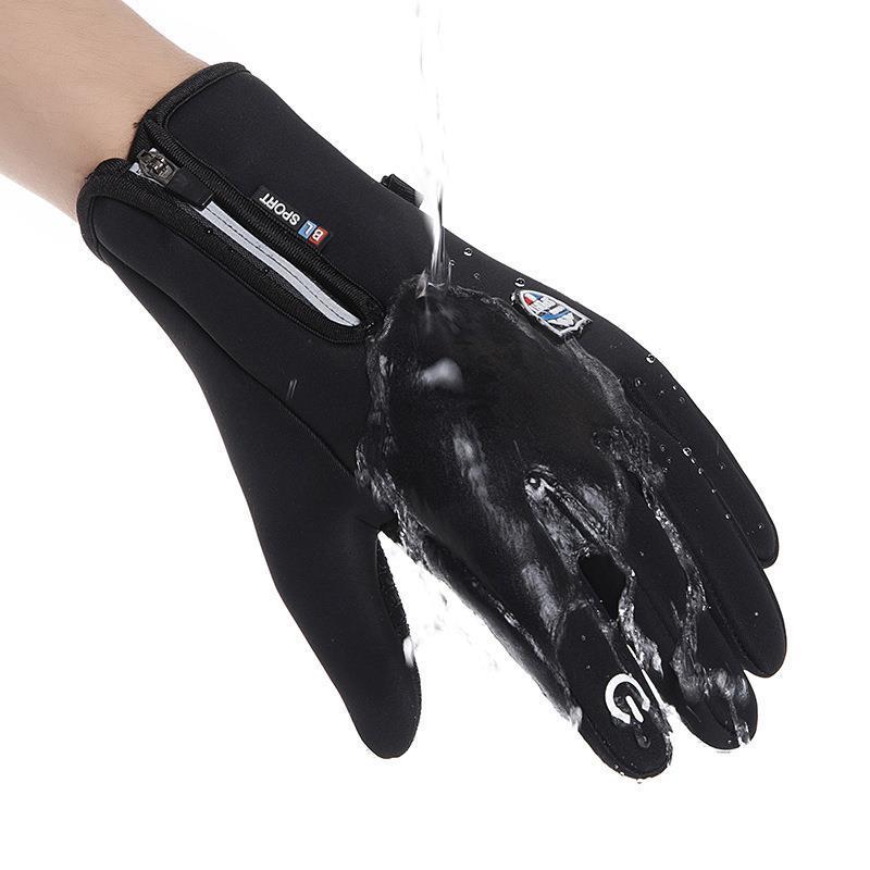 Cycling Gloves Men's Winter Sports Touch Screen To Keep Warm