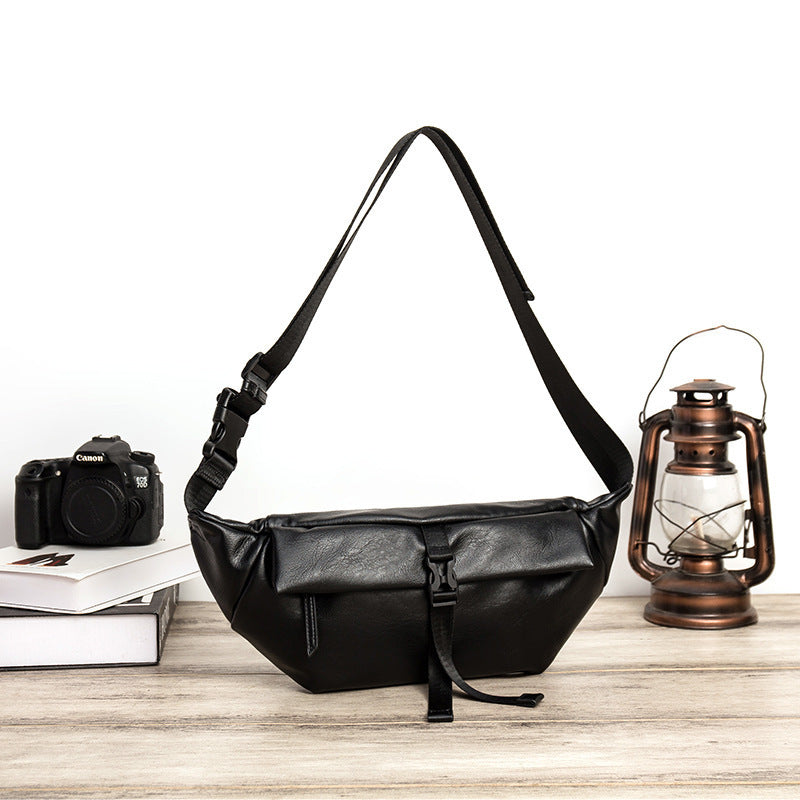 Single Shoulder Multifunctional Casual Messenger Bag Chest Bag