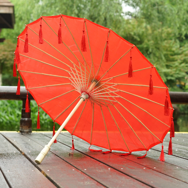 Antique Tassel Umbrella