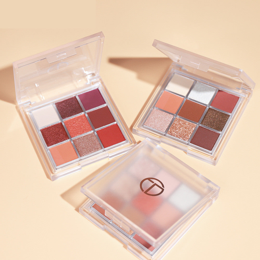 Earth Color Matte Pearlescent Nine Eyeshadow