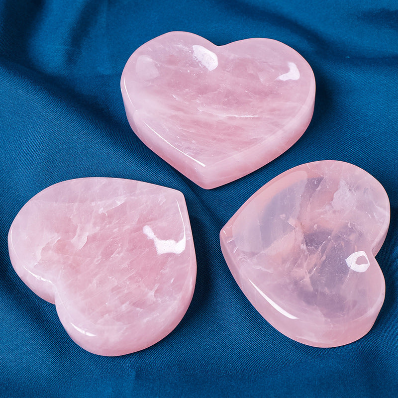 Décoration Bol d'Amour en Cristal Naturel Pierre Brute