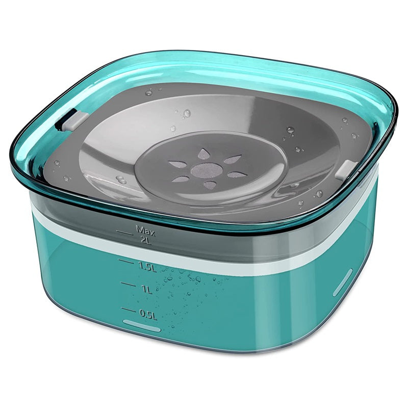 Gamelle flottante pour chien, anti-éclaboussures et anti-goutte