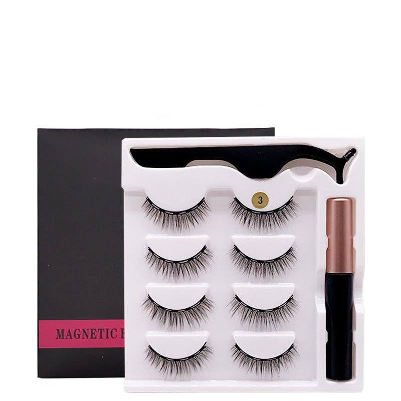 Faux cils magnétiques aimant naturel