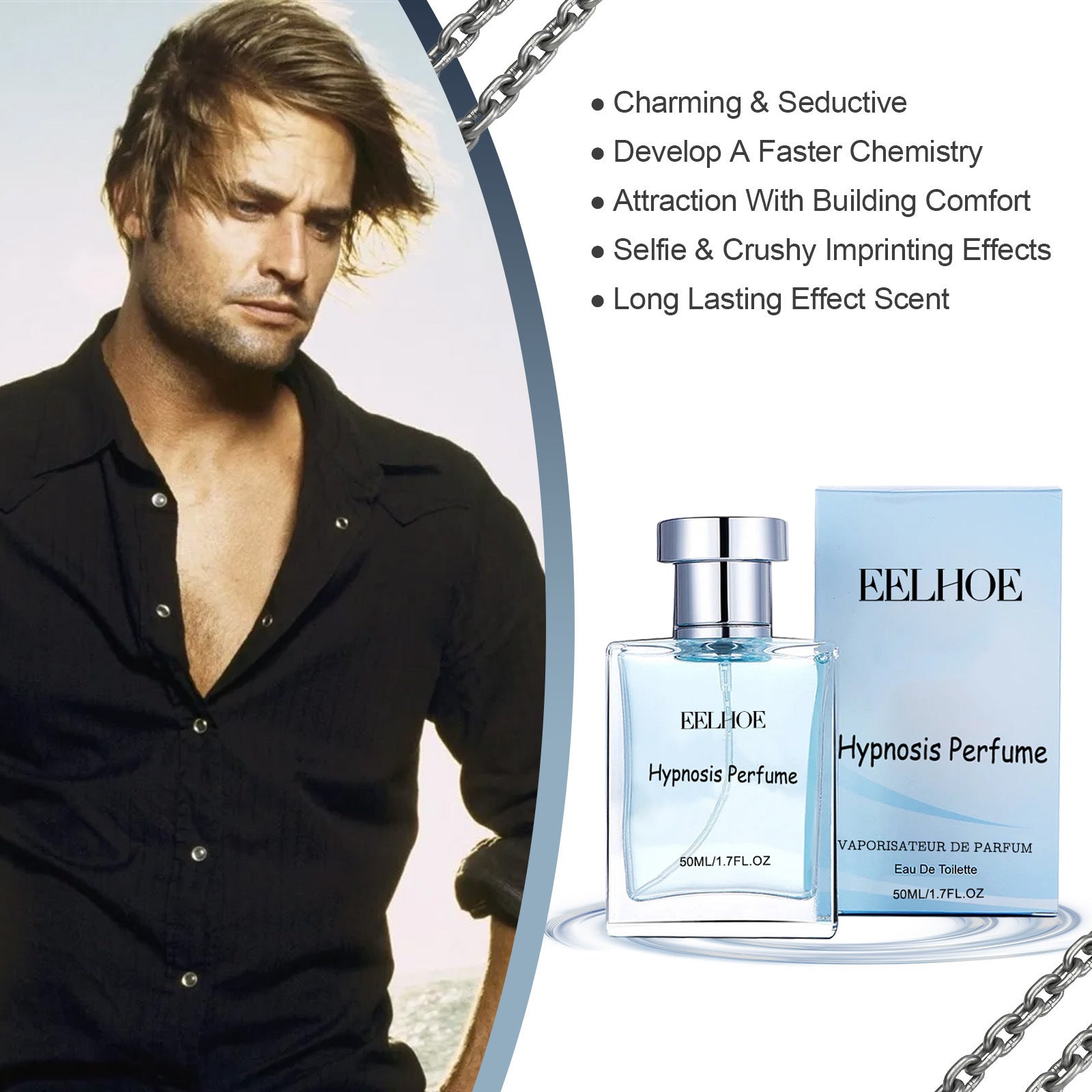 Parfum Charme Homme Anti-Odeur Naturel