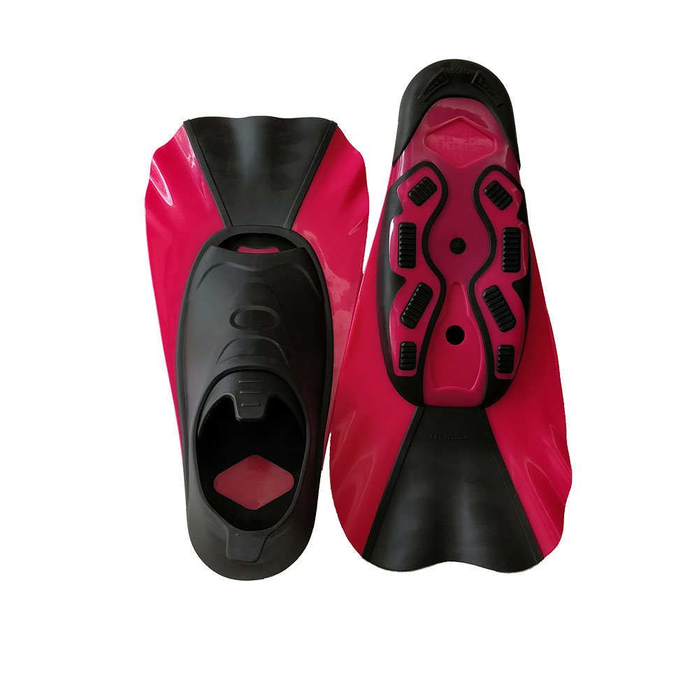 Competition silicone swimming diving fins equipment