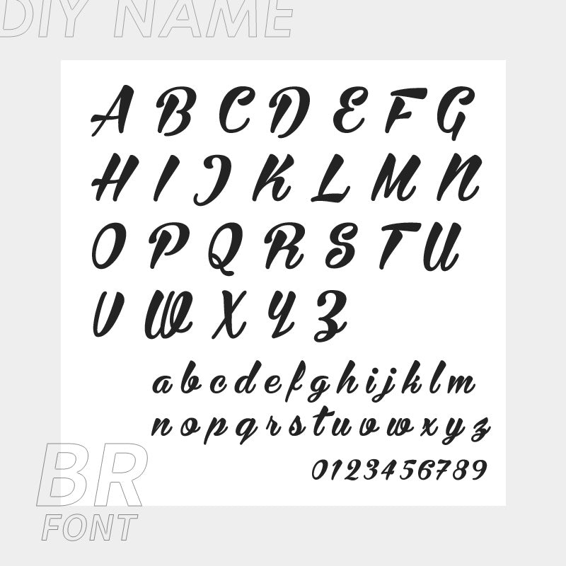 Bijoux personnalisés en acier inoxydable 316L, bracelet de cheville avec nom et alphabet anglais