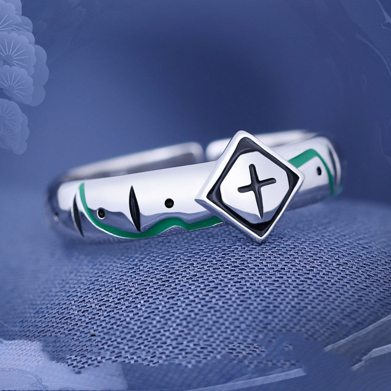 Bague Bijoux en Argent S925 Faucheuse