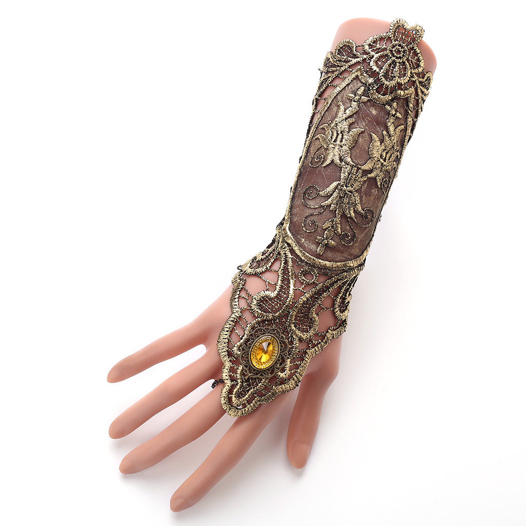 Bracelet de dentelle vintage tendance pour femme