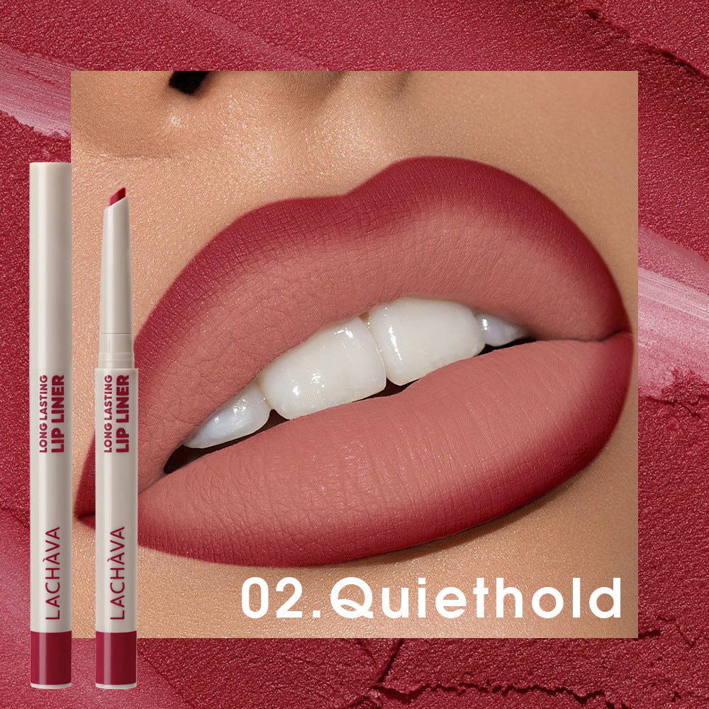 Waterproof And Durable Colored Velvet Matte Lip Liner