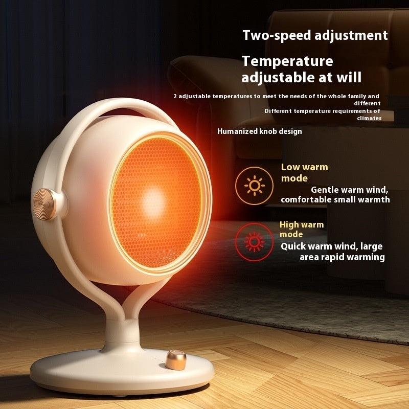 New Desktop Warm Air Blower Ceramic PTC Desktop Quick Heat Electric Heater