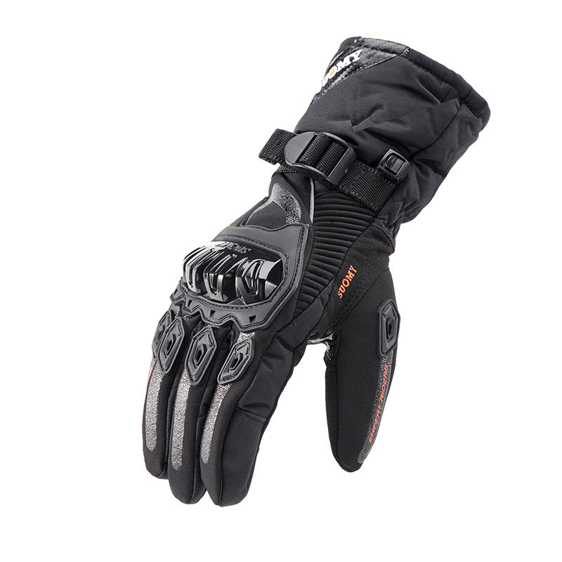 Gants de moto d'hiver chauds, imperméables et résistants au froid