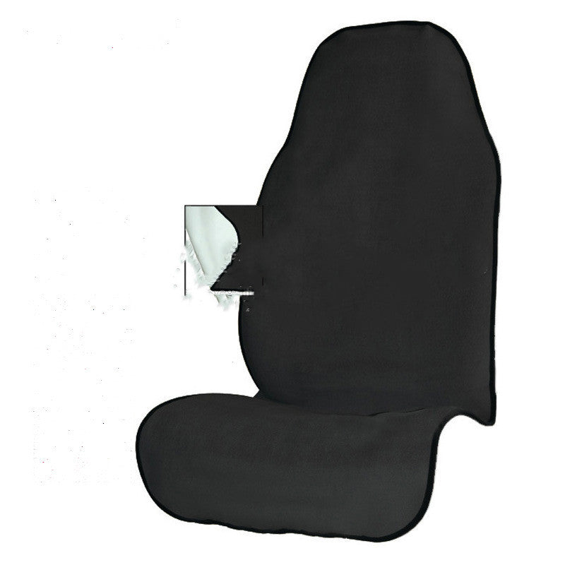 Terry cloth car seat cover
