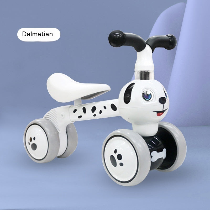 Trottinette d'aide à la marche sans pédales