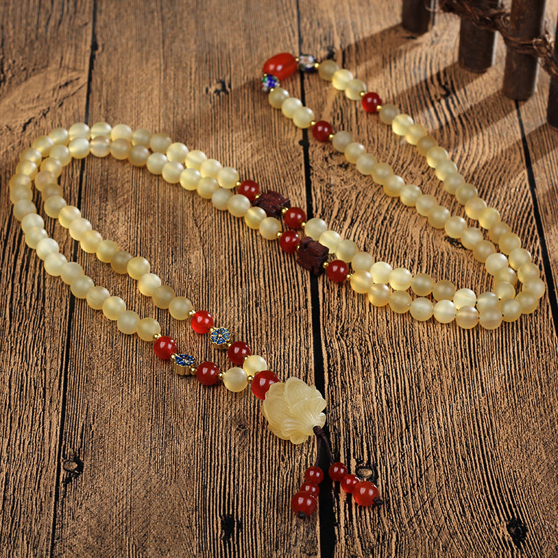 Wind horns 108 men and women bead bracelets