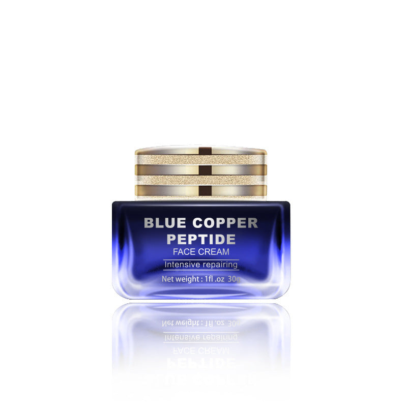 Crème réparatrice hydratante et nourrissante aux peptides de cuivre bleu