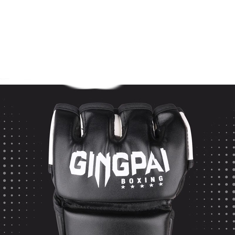 Gants de Boxe Demi-Doigts Hommes et Femmes Adultes