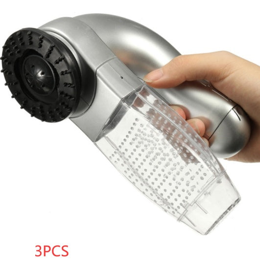 Aspirateur électrique portatif massant pour poils d'animaux