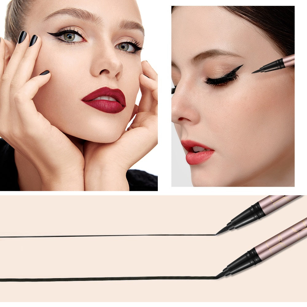 Eyeliner Débutant à Séchage Rapide, Imperméable, Forme Monocoup, Anti-bavure