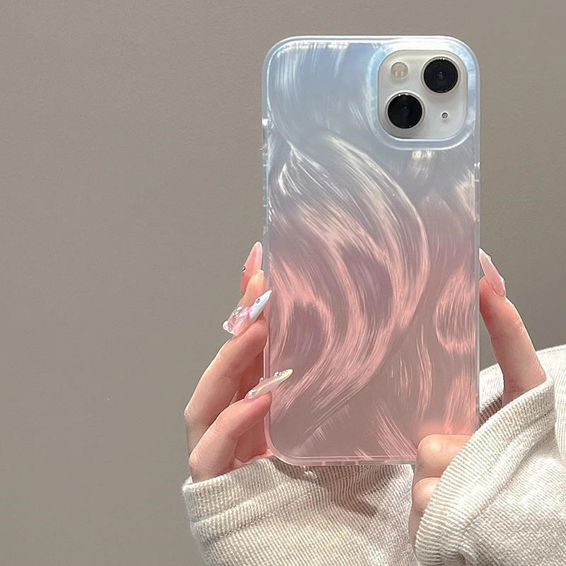 High-grade Light Luxury Feather Yarn Phone Case