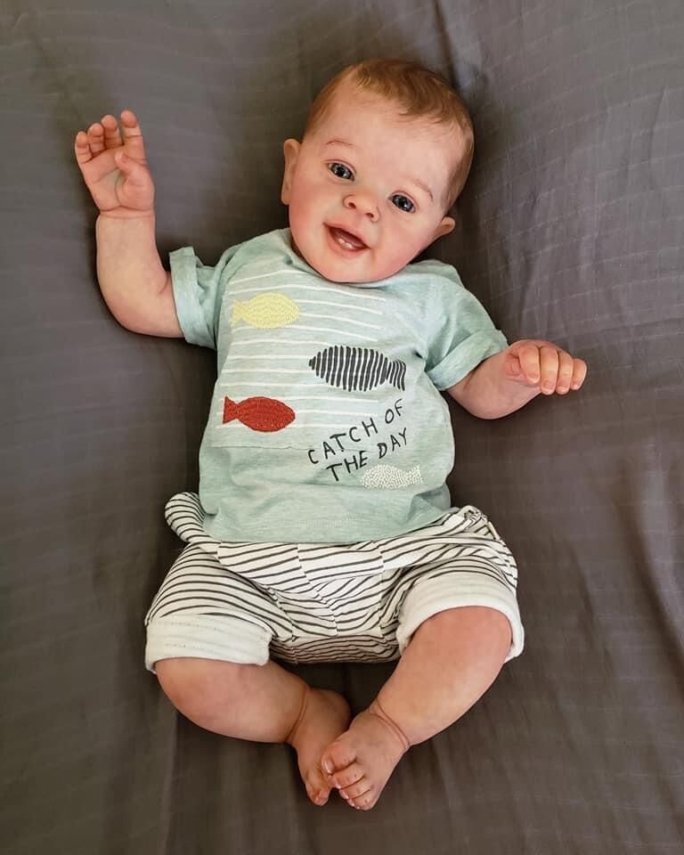 Poupée Reborn Bébé Garçon Simulation