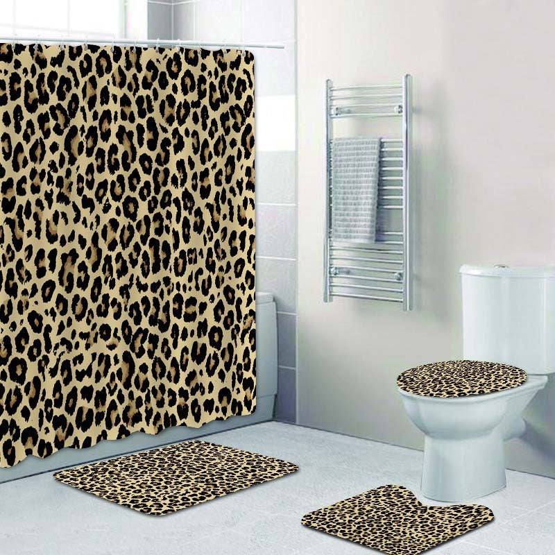 Digital Printing Bathroom Mildewproof And Waterproof Hanging Cloth