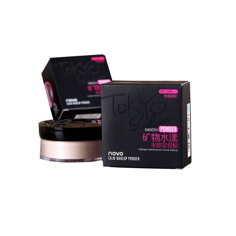 Poudre libre matifiante fixatrice, enrichie en eau minérale, respectueuse de la peau