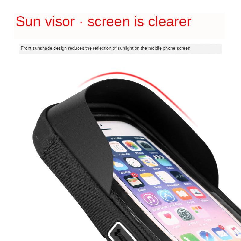 Mountain Bike Card Bag Touch Screen Phone Holder