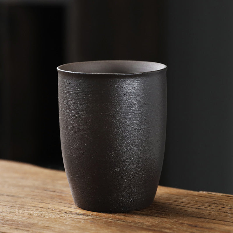 Simple Style Retro Domestic Ceramic Fambe Tea Cup