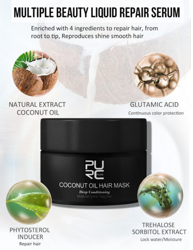Masque capillaire nourrissant sans vapeur