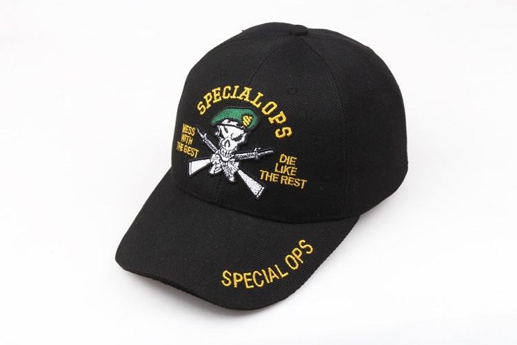 Skull pattern casual baseball cap sports hat