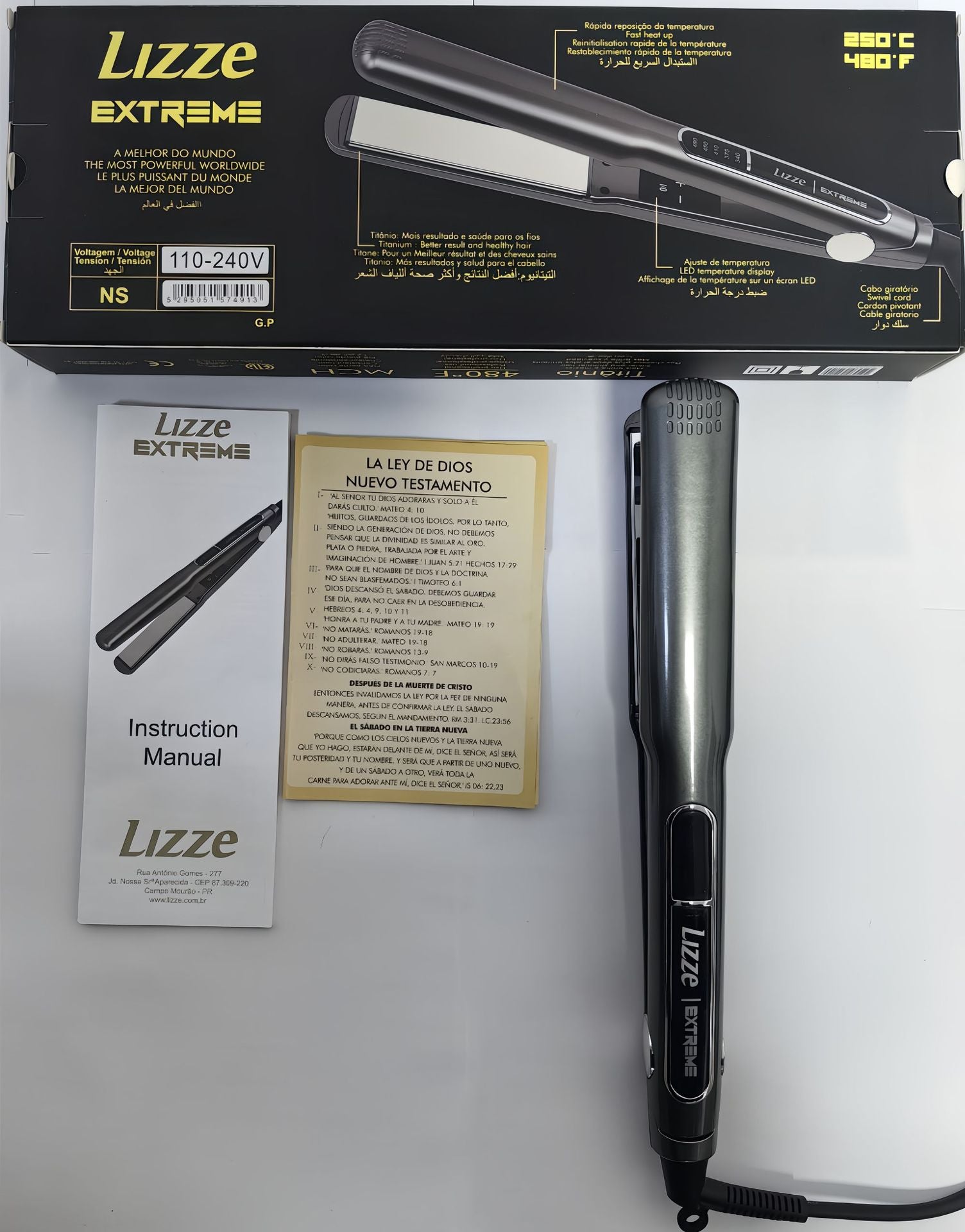 Salon de coiffure Lisseur professionnel Fer à lisser électrique Bigoudi volumateur