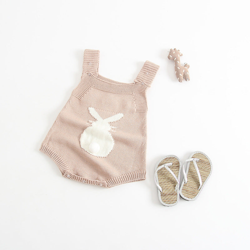 Triangle knitted jumpsuit