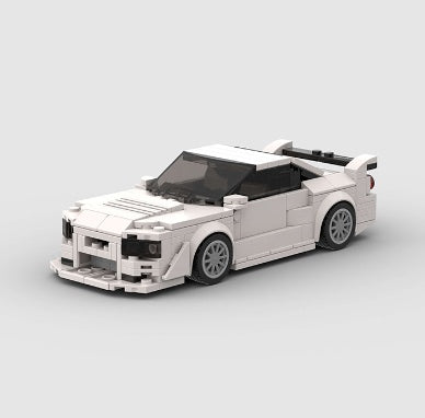 Small Particle Racing Car MOC Building Blocks
