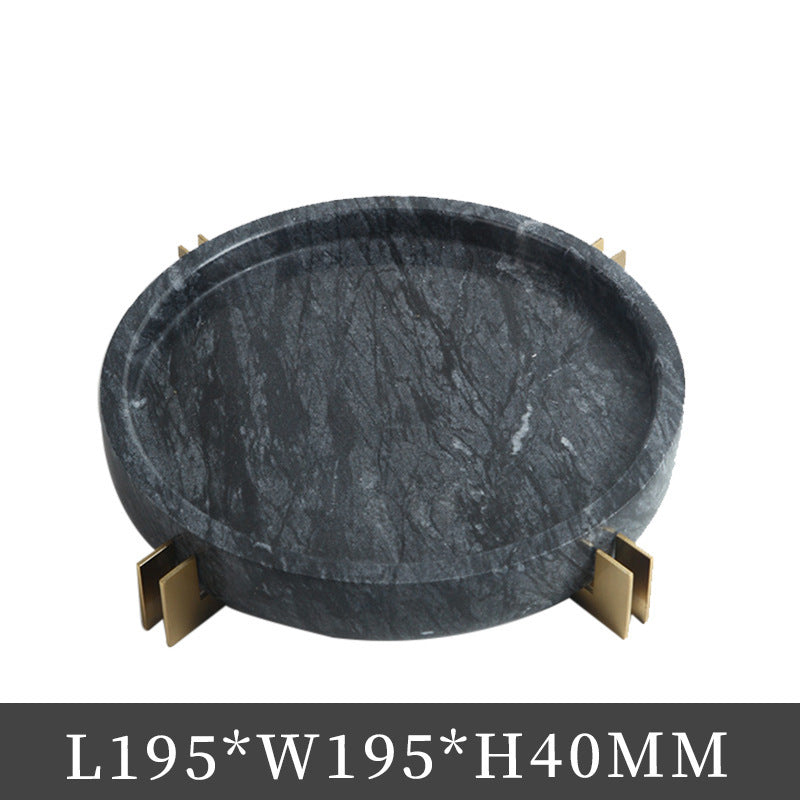 Mild Luxury Marble Ashtray Soft Decoration