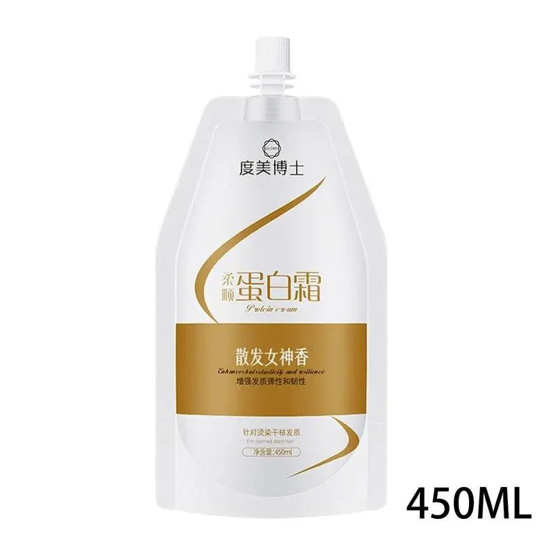 Après-shampoing réparateur cheveux colorés sans rinçage et sans vapeur, douceur parfumée