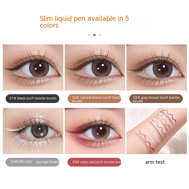 Eyeliner Eyeliner Crouching Silkworm Extremely Thin Female Not Smudge Durable Waterproof And Sweatproof