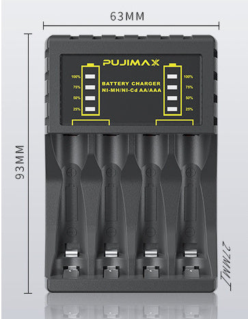 Household Black No 5 No 7 Battery Charger