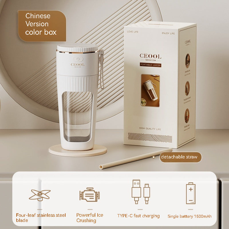 Presse-agrumes électrique portable et multifonctionnel