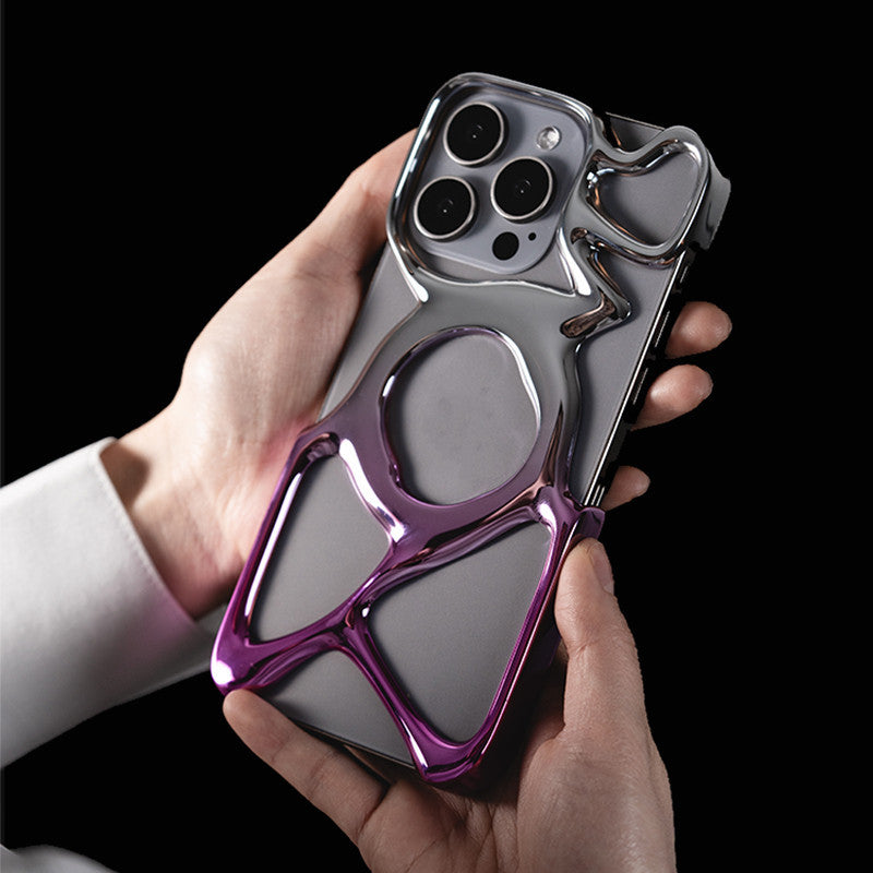Coque de téléphone personnalisée évidée Étui de protection