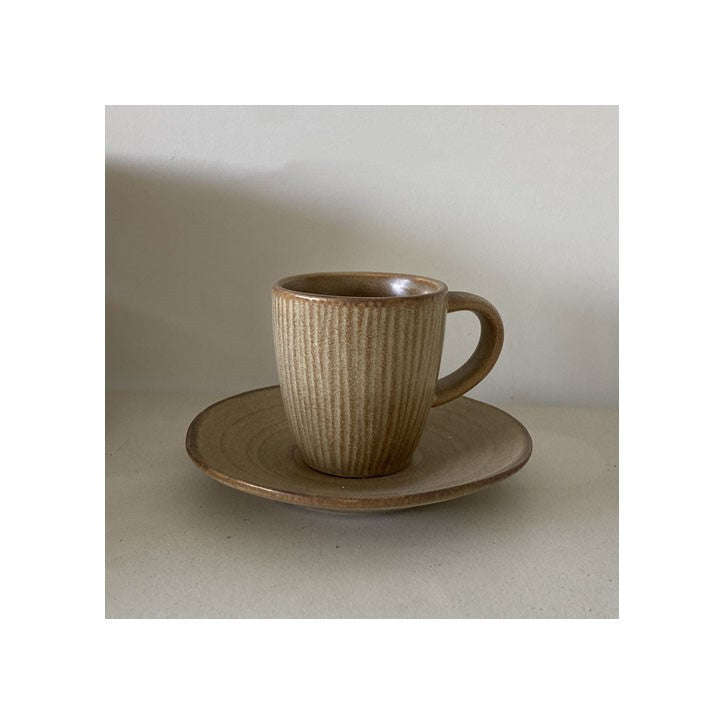 Tasse à café en céramique vintage pour expresso