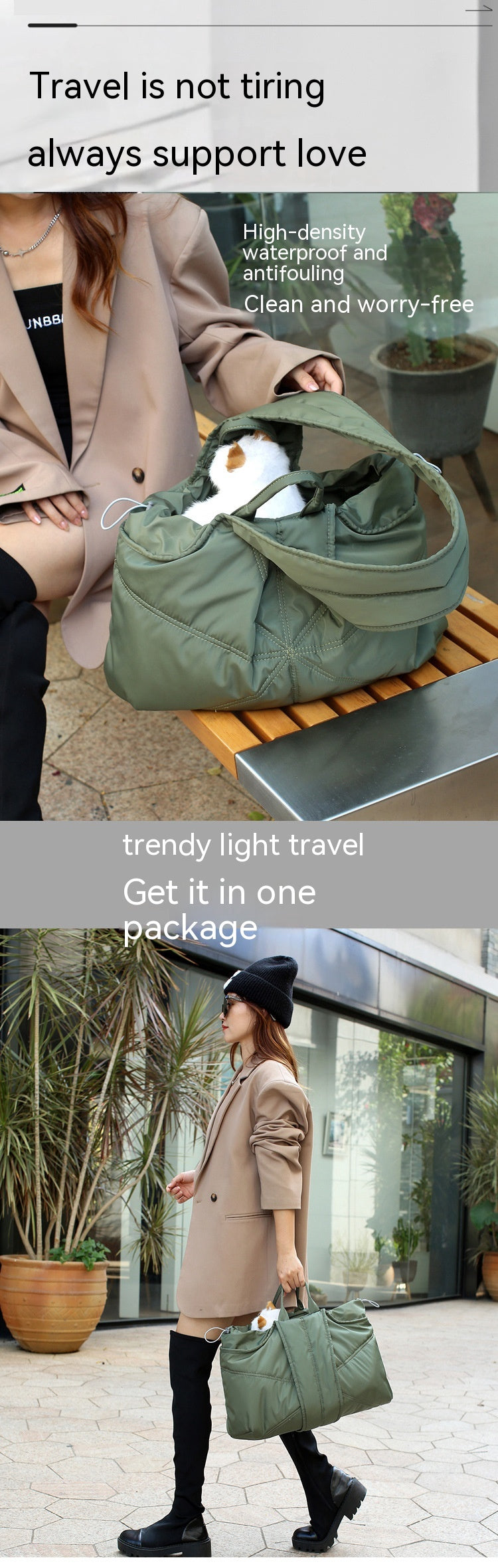 Sac de transport pour chat et chien