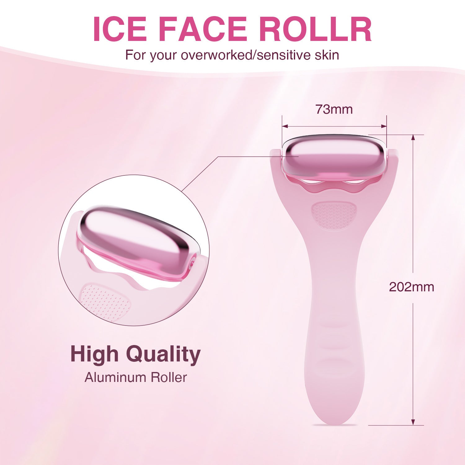 Outil de beauté à rouleau pour le lifting du visage et la promotion de l'absorption