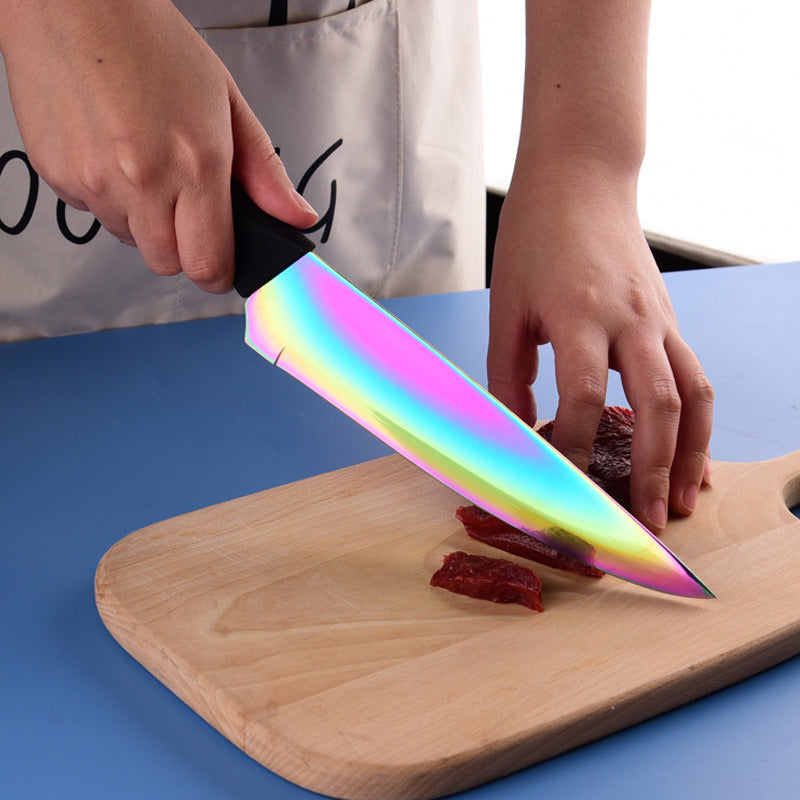 Color Blade Stainless Steel Gift Knife Set