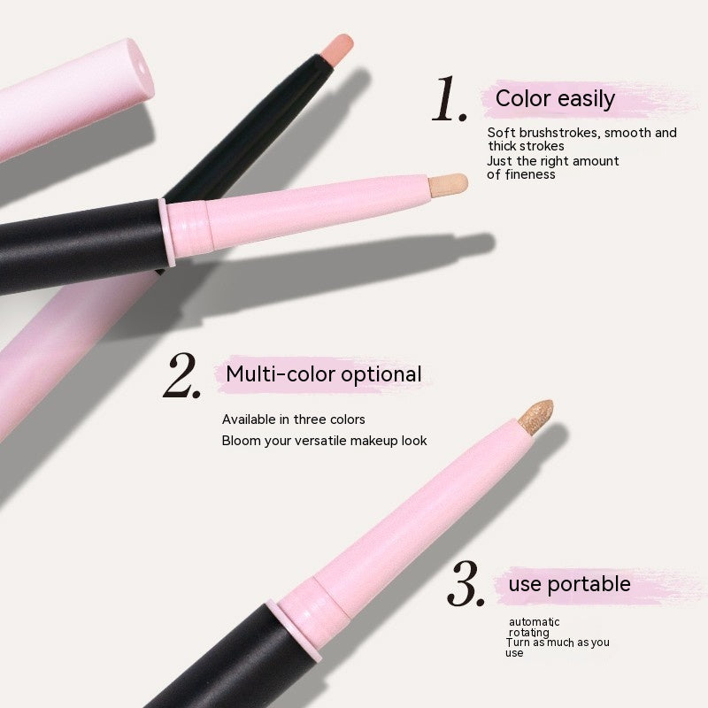 Double-headed Eye Shadow Pen High-gloss Brightening Double-effect Three-dimensional Eyeliner
