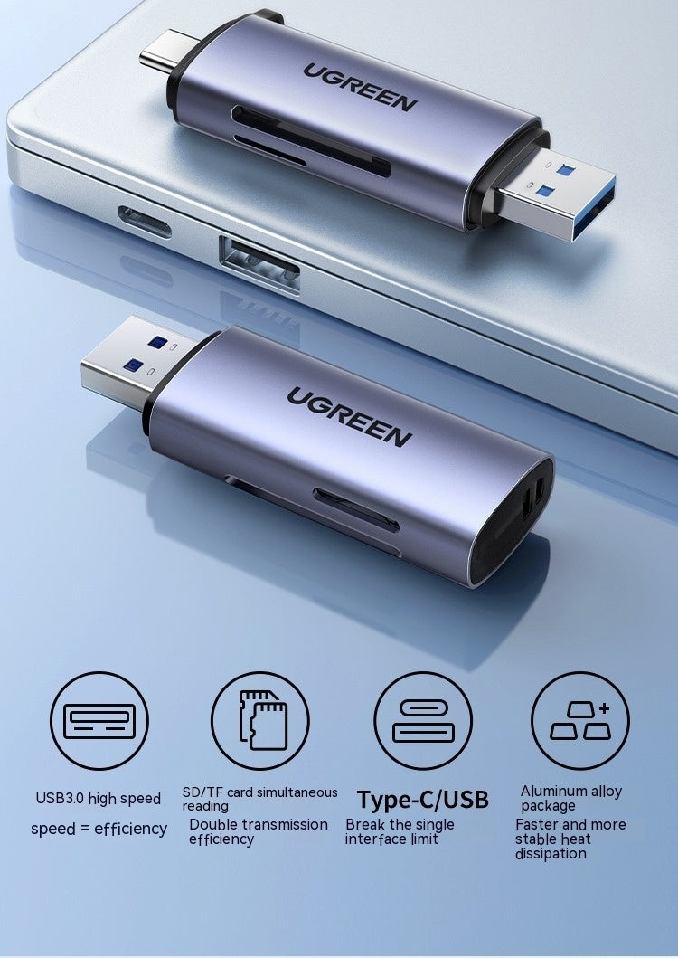 Card Reader Usb30 High-speed Multi-function In One