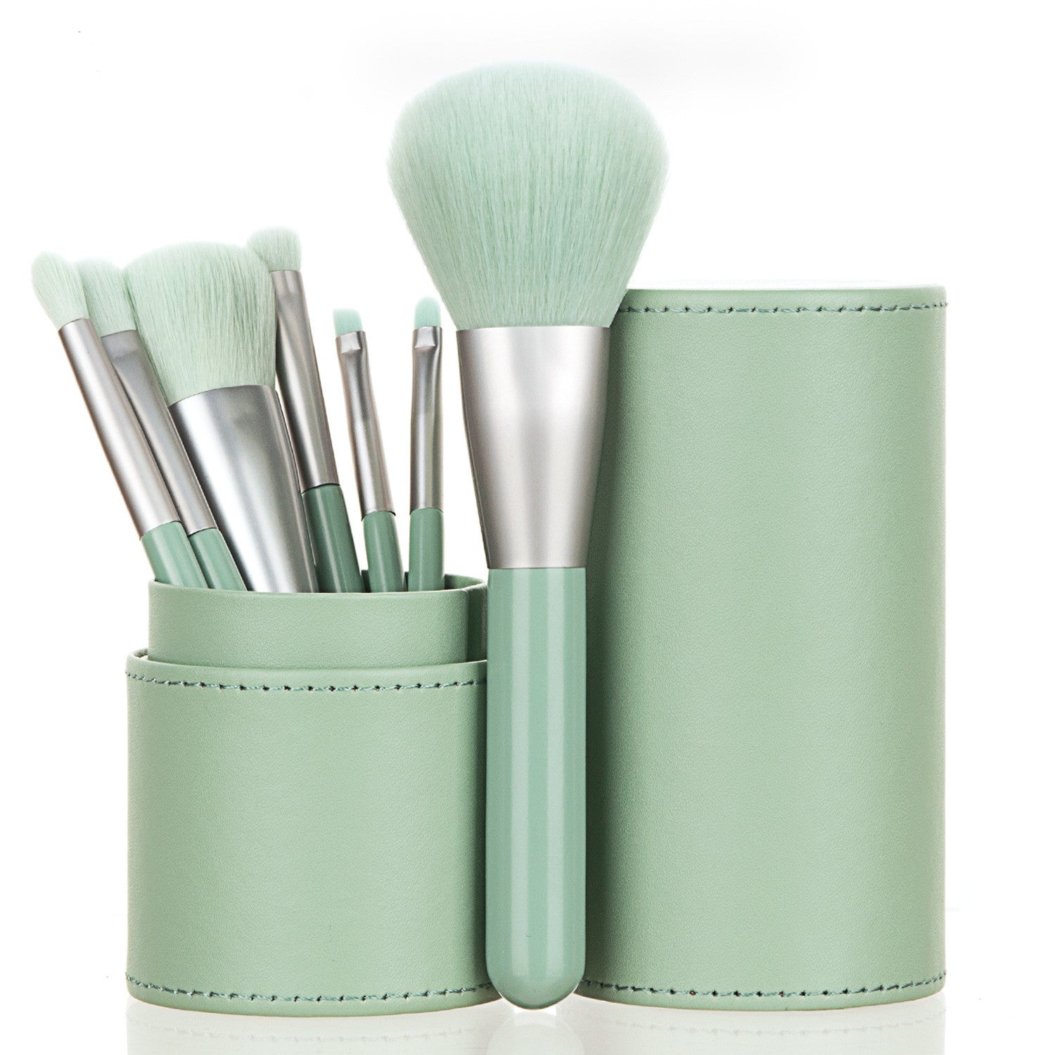 7 Pinceaux de Maquillage Mini Portable